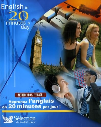Apprenez l'anglais en 20 minutes: par jour! (2 livres + 6 CD audio)