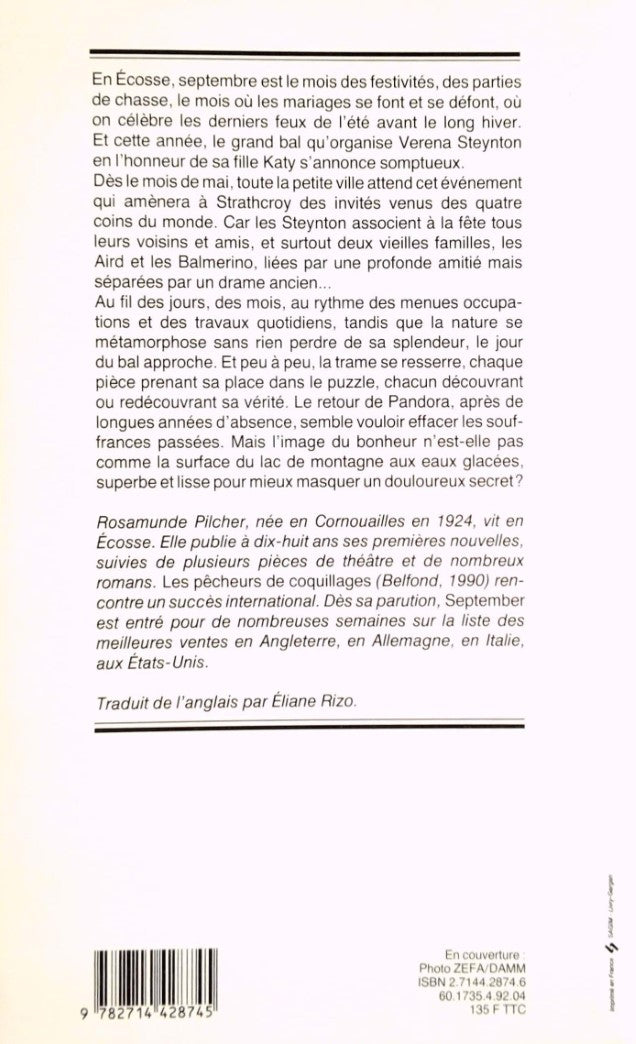 September (FR) (Rosamunde Pilcher)