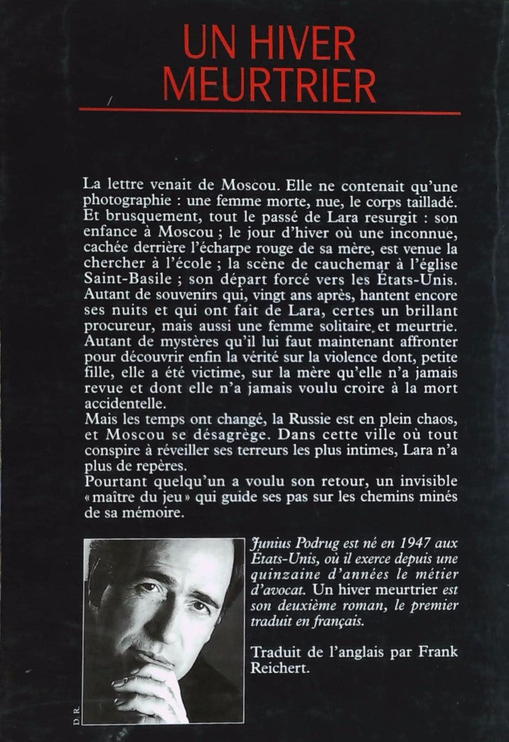 Livre Un hiver meurtrier - Junius Podrug (Livre d'occasion) - ISBN 271443410X