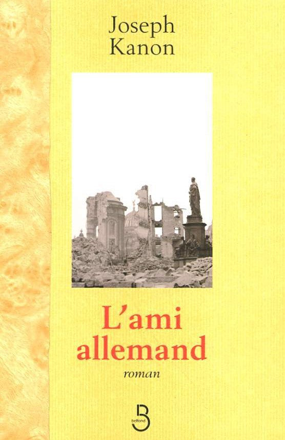 Livre L'ami allemand - Joseph Kanon (Livre d'occasion) - ISBN 2714438946
