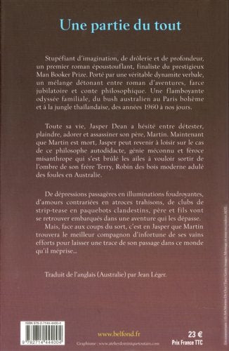 Livre Une partie du tout - Steve Toltz (Livre d'occasion) - ISBN 2714444008