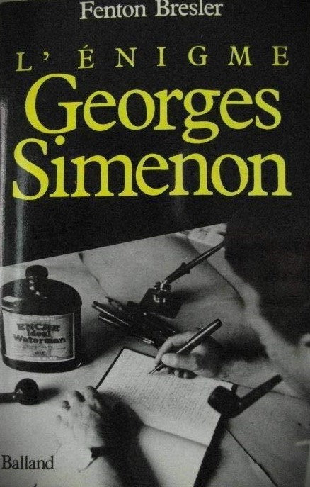 Livre L'énigme Georges Simenon - Fenton Bresler (Livre d'occasion) - ISBN 2715805063