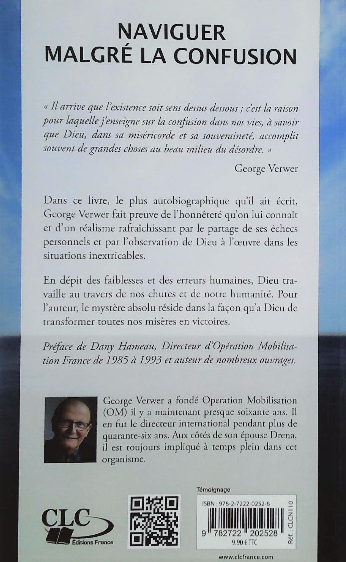 Livre Naviguer malgré la confusion - George Verwer (Livre d'occasion)