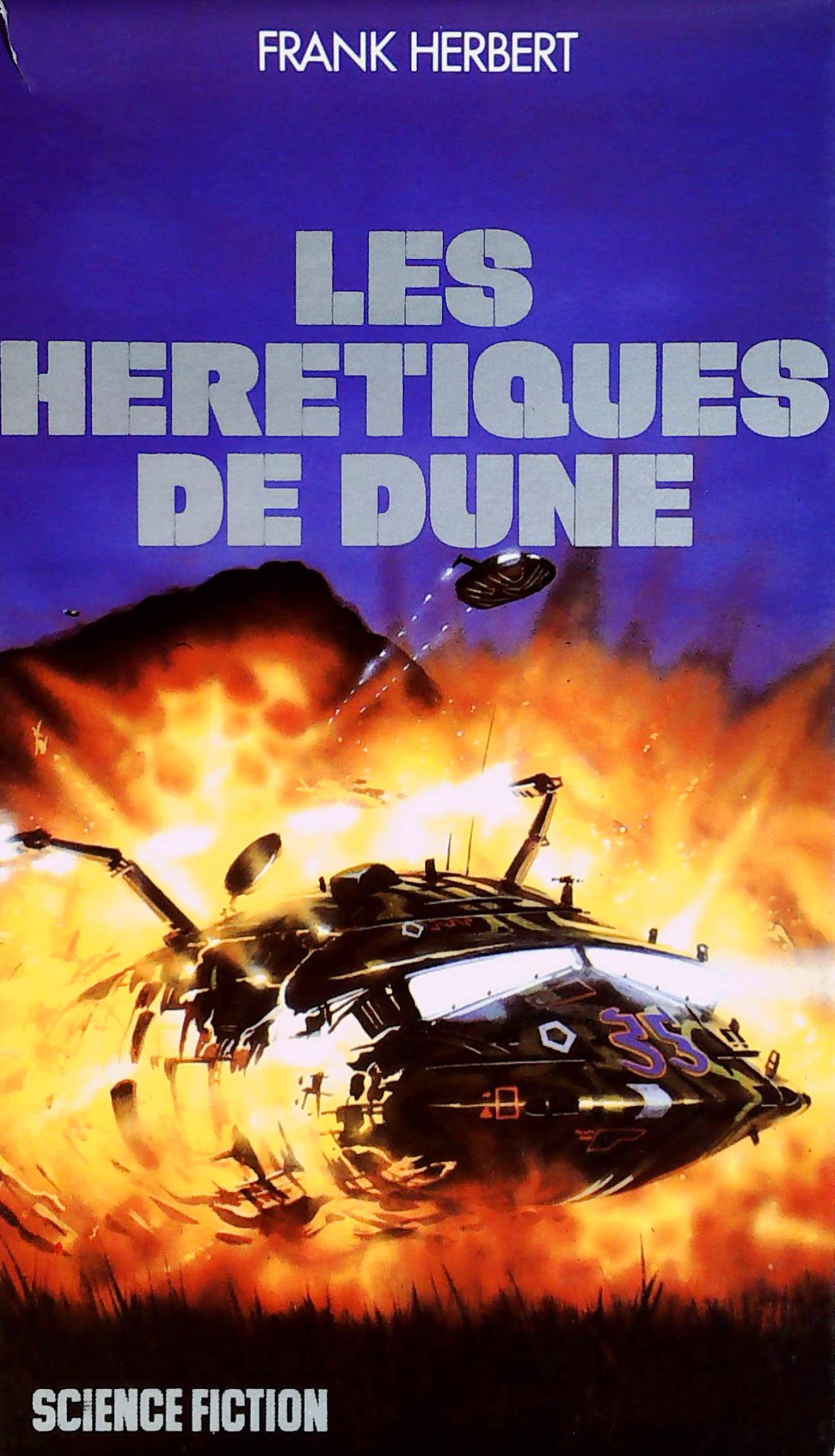 Livre Les hérétiques de dune (Frank Herbert) (Livre d'occasion) - ISBN 2724229002