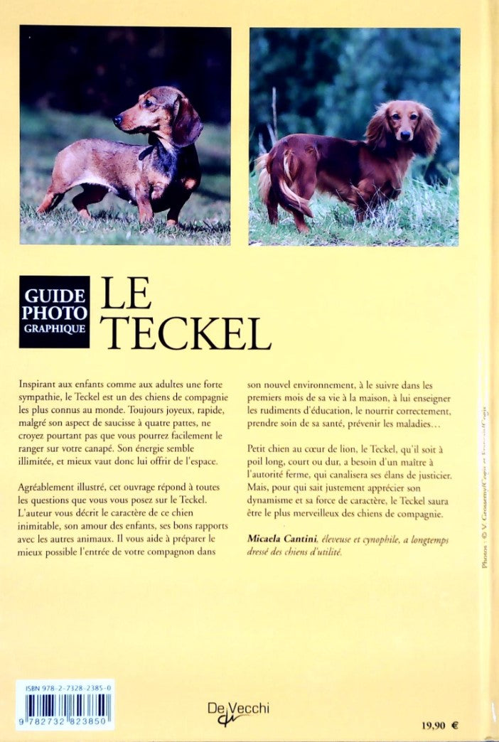 Livre Les teckels - Micaela Cantini (Livre neuf) - ISBN 2732823856