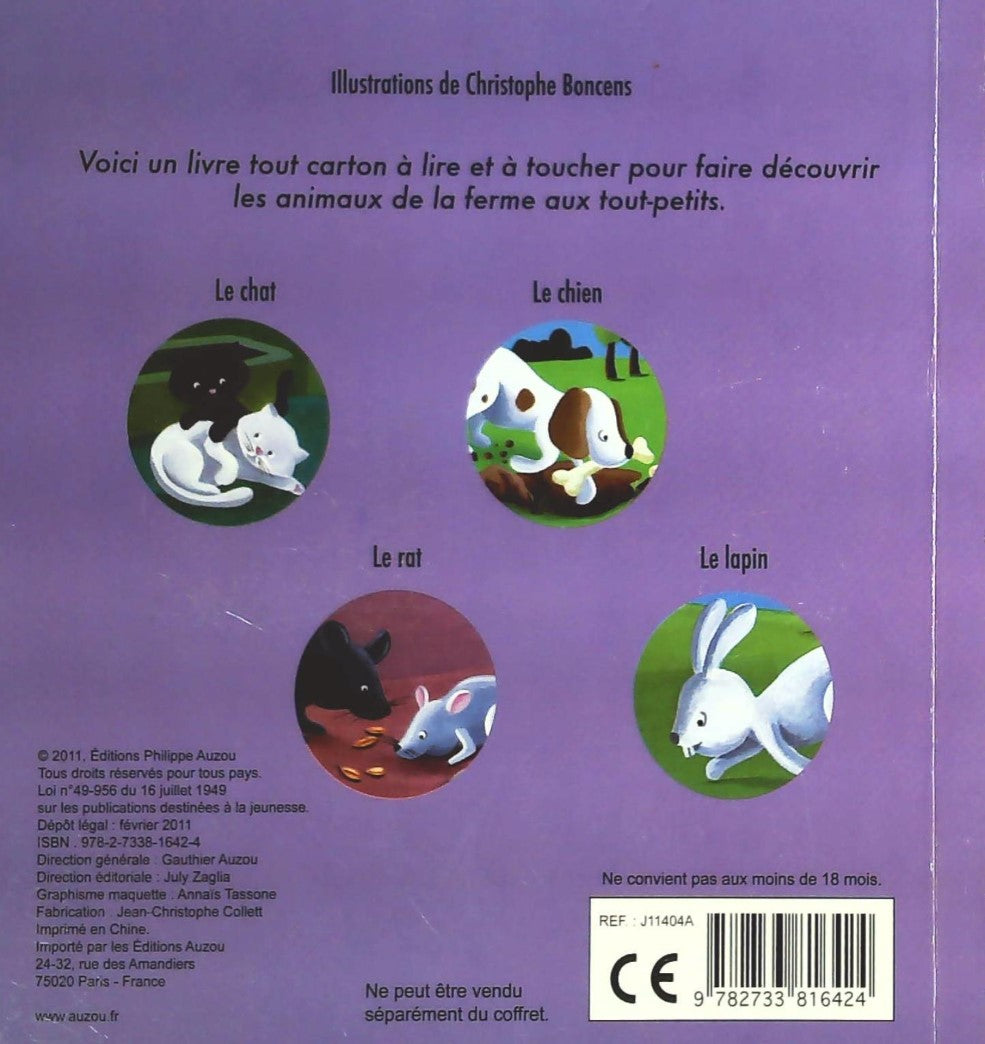 Livre Dans la ferme (Livre d'occasion) - ISBN 273381642X