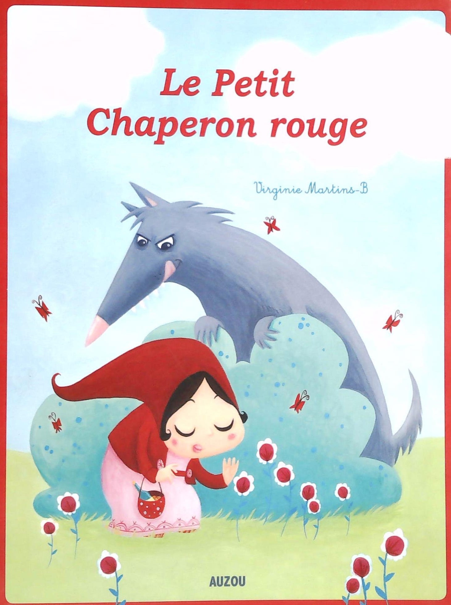 Livre Le petit chaperon rouge - Virginie Martins-B (Livre d'occasion)