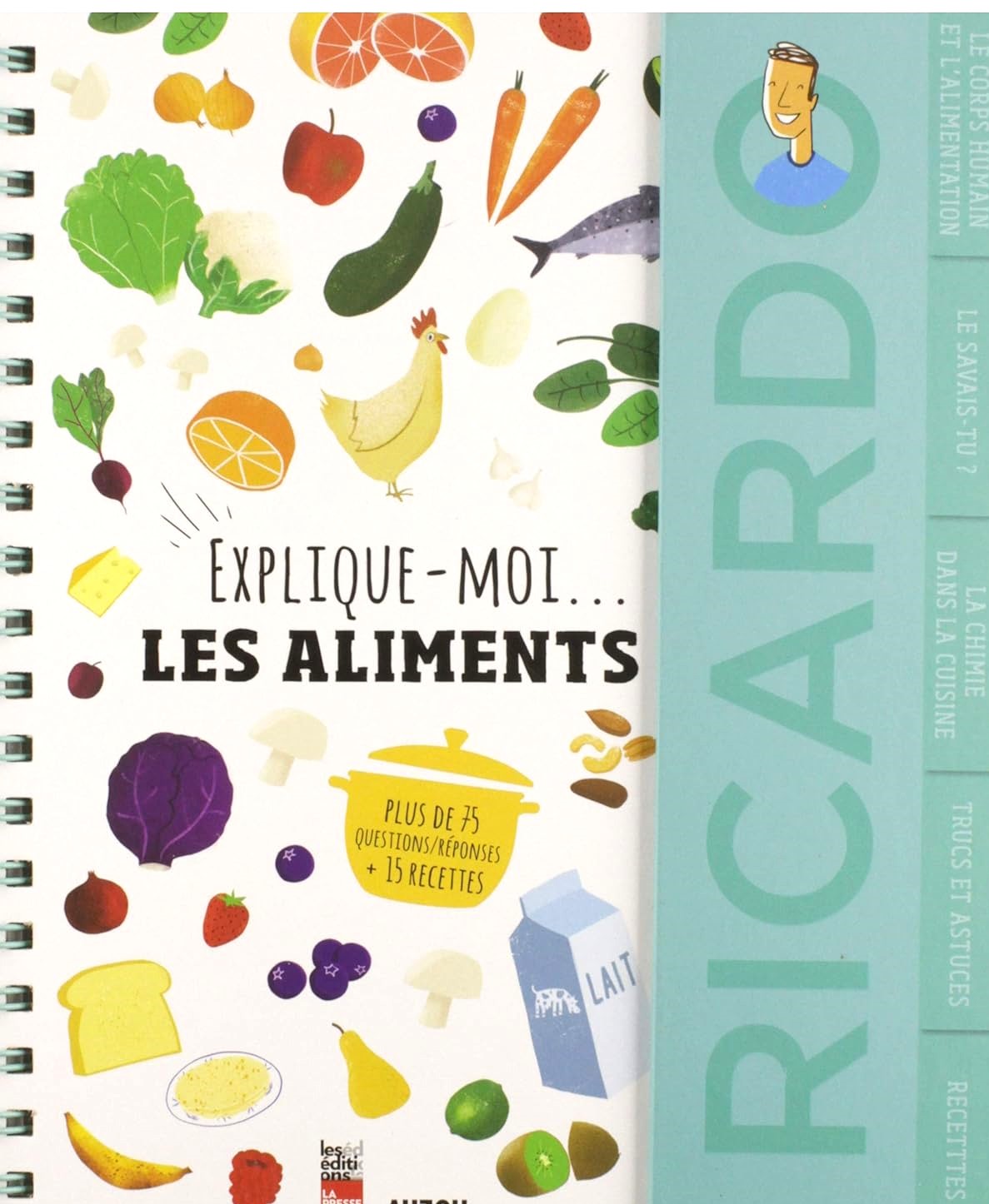 Livre ISBN 2733856790 Explique-moi... les aliments (Ricardo)