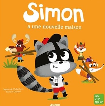 Livre Simon a une nouvelle maison - Sophie de Mullenheim (Livre d'occasion)