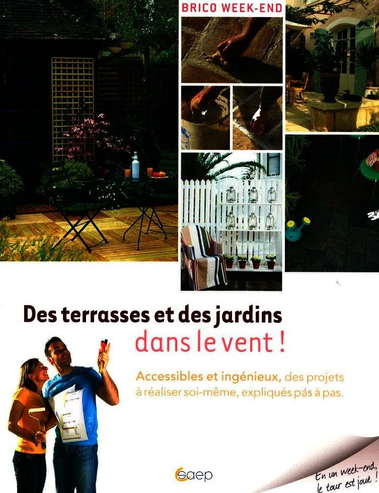 Des terrasses et des jardins dans le vent! : Accessibles et ingénieux, des projets à réaliser soi-même, expliqués pas à pas - Marie Vendittelli