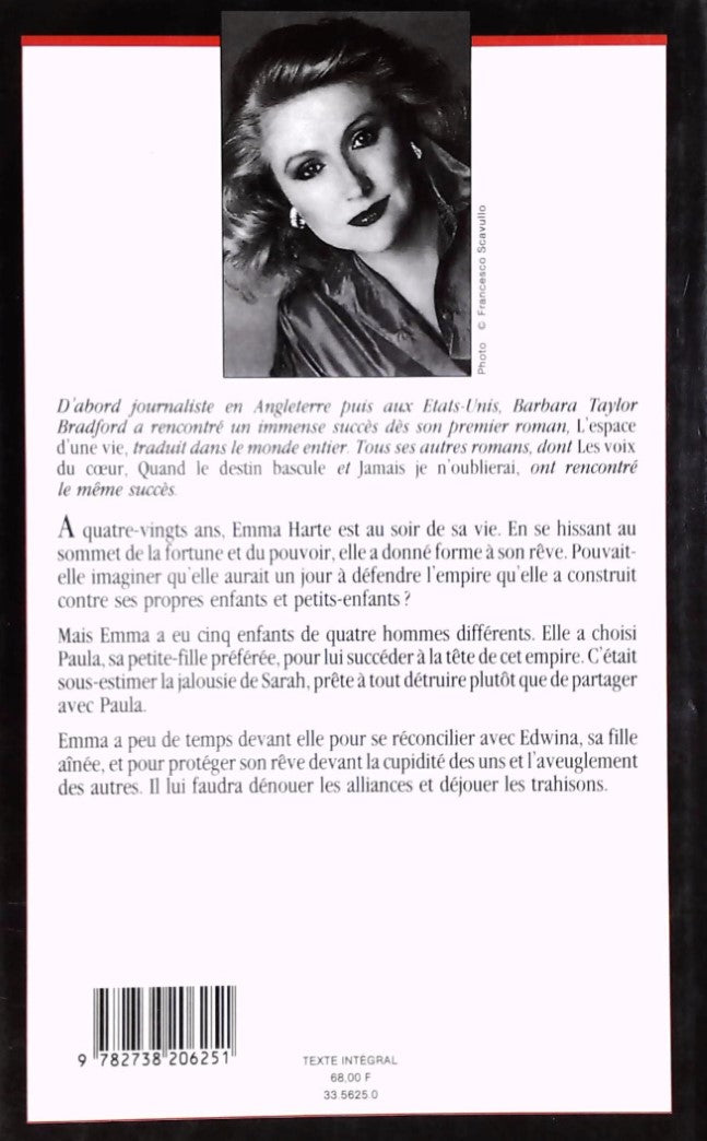 Livre Accroche-toi à ton rêve - Barbara Taylor Badford (Livre d'occasion) - ISBN 2738206255