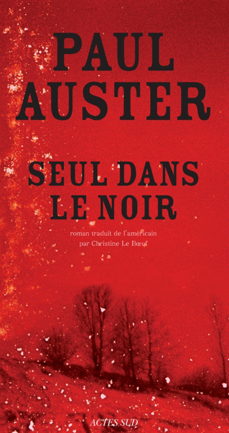 Livre Seul dans le noir - Paul Auster (Livre d'occasion) - ISBN 2742780467