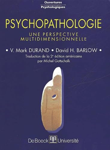 Livre Psychopathologie : Une perspective multidimensionnelle - V. Mark Durand (Livre d'occasion) ...