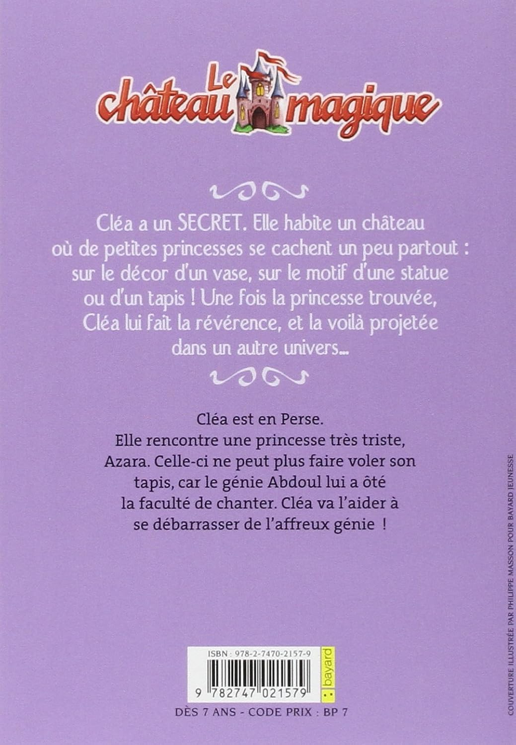 Le château magique # 1 : La princesse Azara et l'affreux génie (Katie Chase)