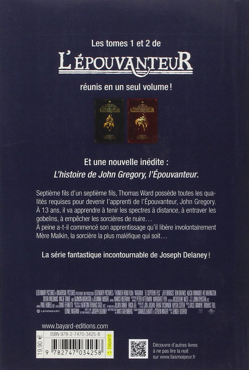 Livre Le septième fils - Joseph Delaney (Livre d'occasion) - ISBN 2747034259