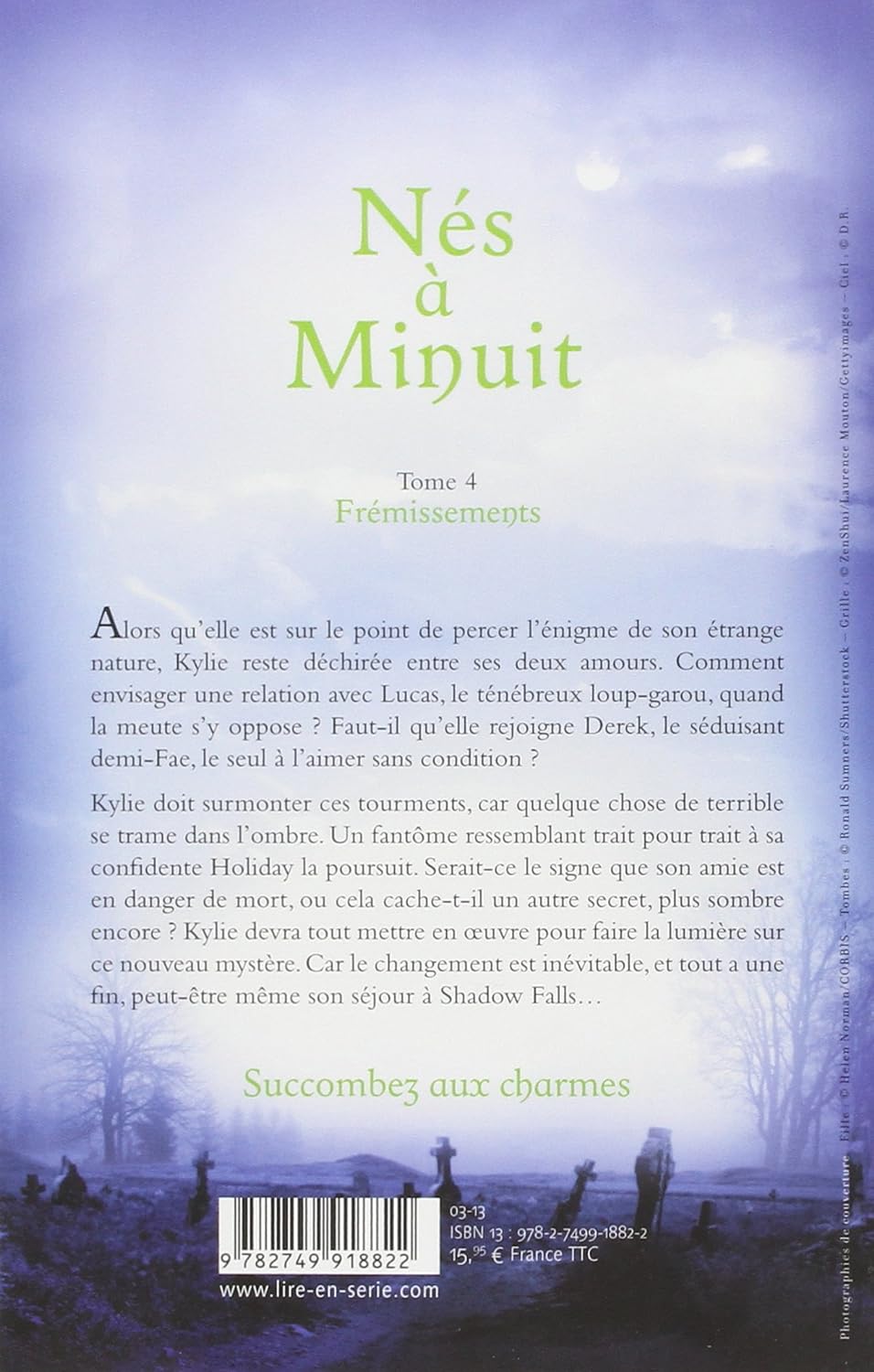 Nés à Minuit # 4 : Frémissements (C. C. Hunter)