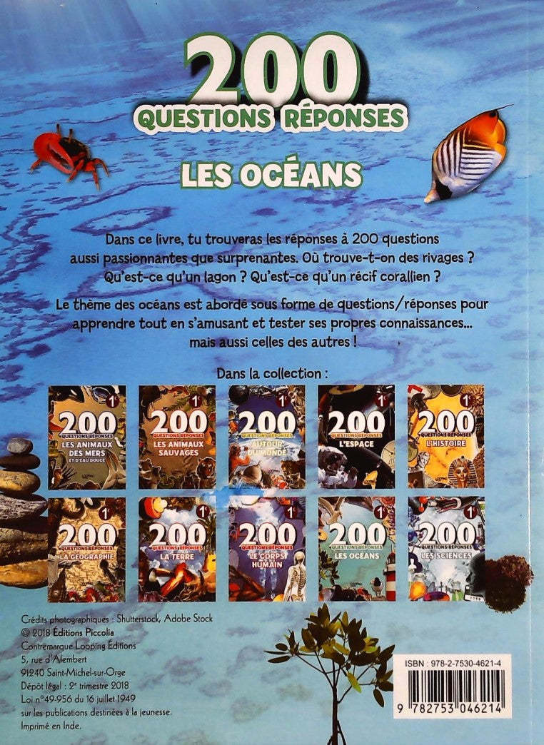Livre Les océans (Livre d'occasion)