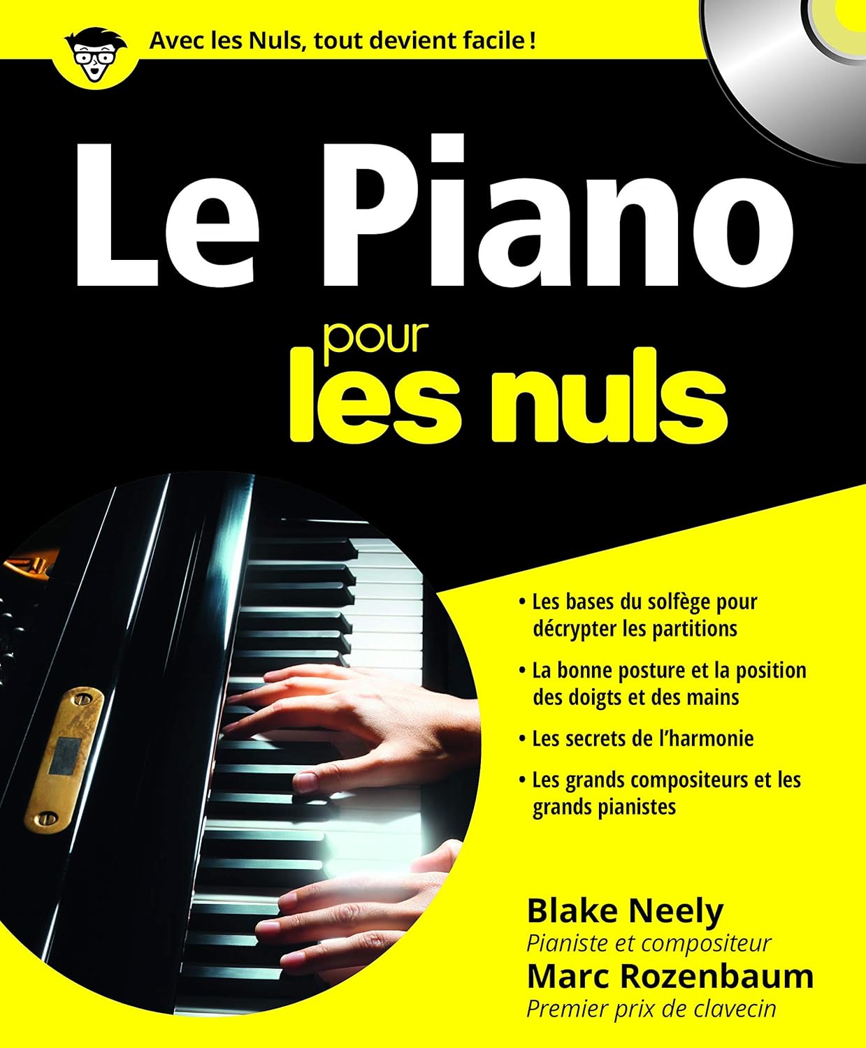 Livre Le piano pour les nuls (avec CD Audio) (Blake Neely, Marc Rozenbaum) (Livre d'occasion) -...