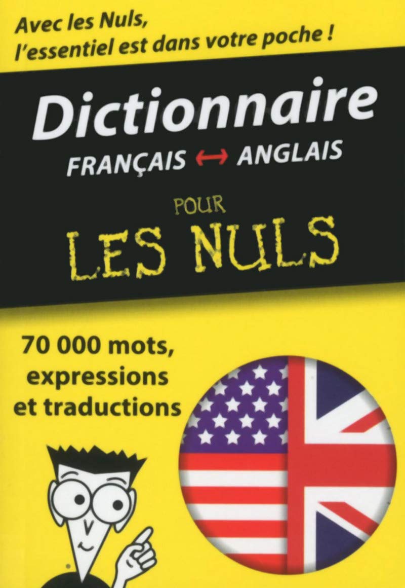 Livre ISBN 2754065733 Pour Les Nuls : Mini-dictionnaire Anglais-Français - Français-Anglais Pour les Nuls