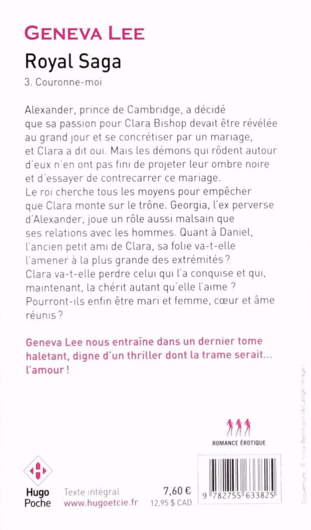 Livre Couronne-moi - Geneva Lee (Livre d'occasion) - ISBN 2755633824