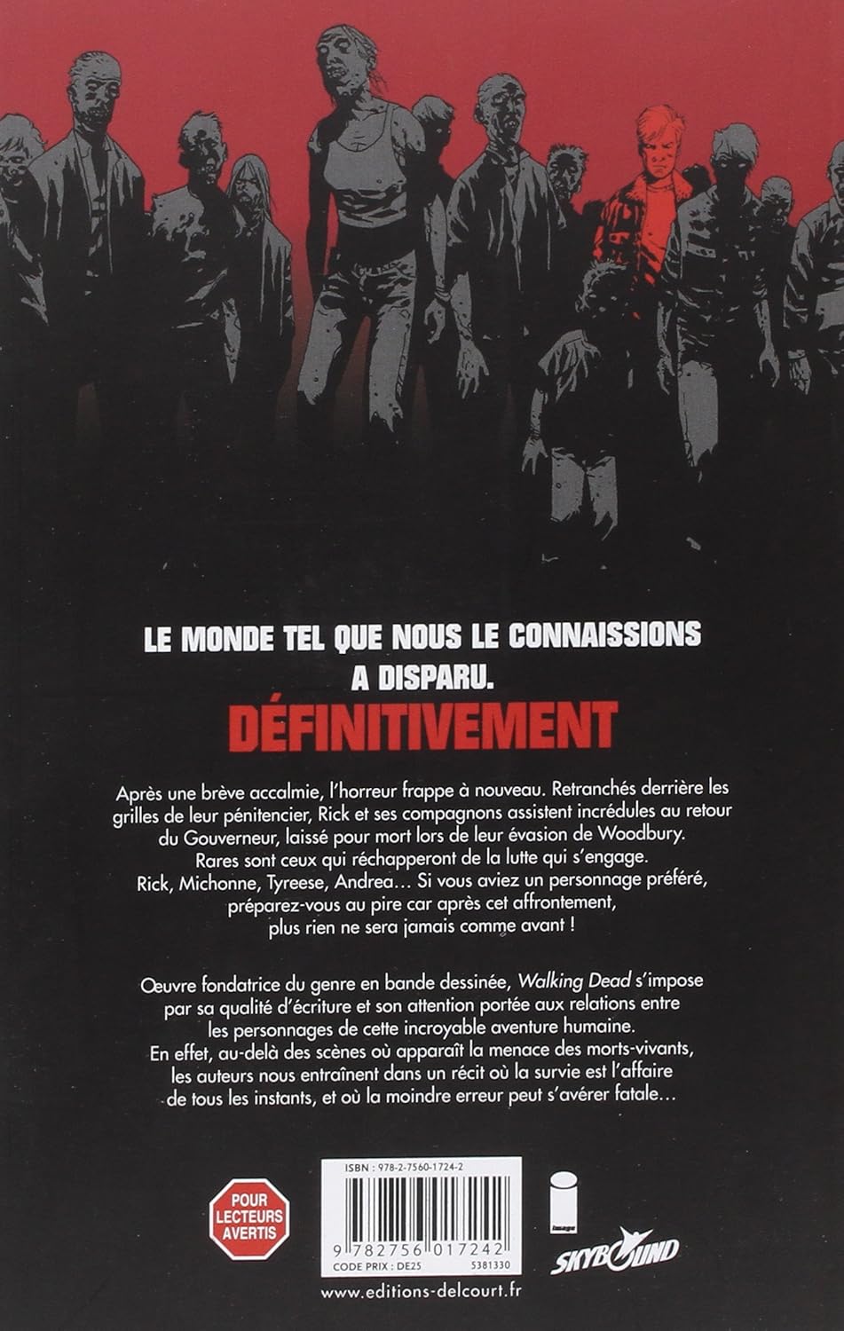 Livre Une vie de souffrance - Robert Kirkman (Livre d'occasion)