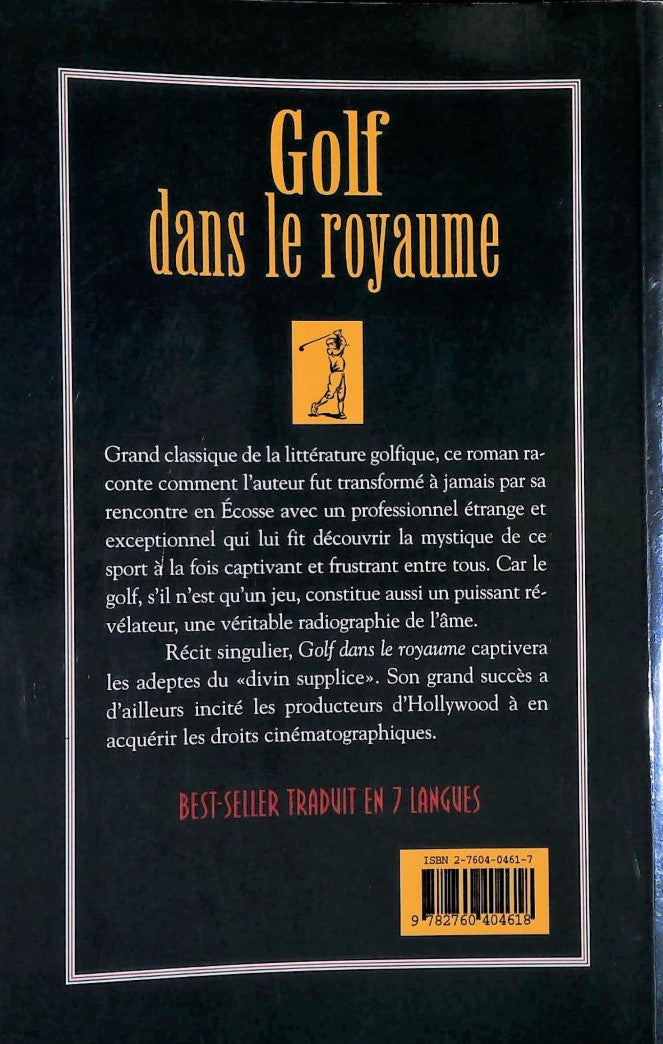 Livre Golf dans le royaume - Michael Murphy (Livre d'occasion) - ISBN 2760404617