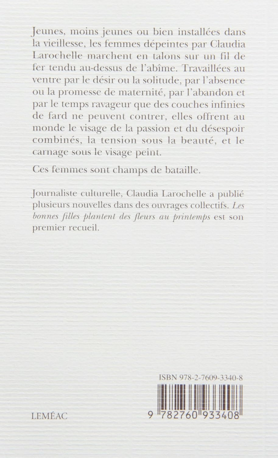 Livre Les bonnes filles plantent des fleurs au printemps - Claudia Larochelle (Livre d'occasion) ...