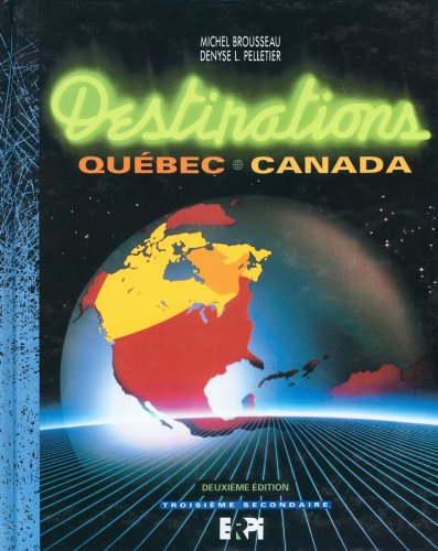 Livre Destinations Québec - Canada - Michel Brousseau (Livre d'occasion) - ISBN 276130859X
