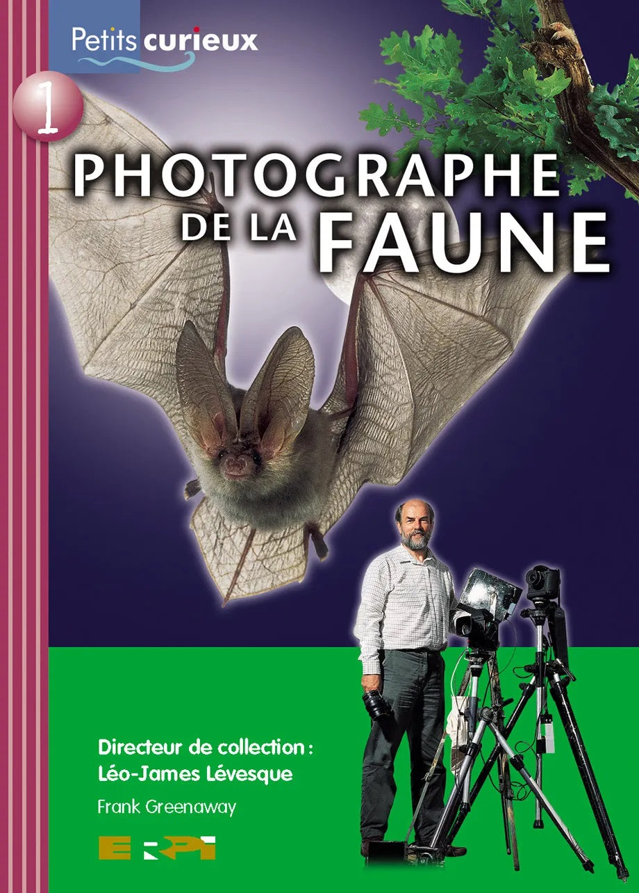 Livre Photographe de la faune - Léo-James Lévesque (Livre d'occasion)