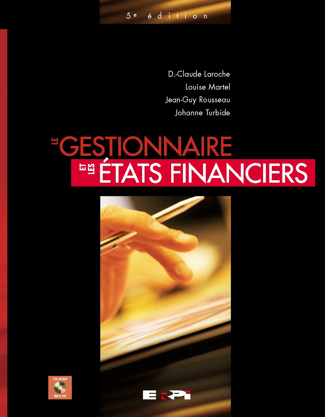 Livre Le gestionnaire et les états financiers (5e édition) - Collectif (Livre d'occasion) - ISBN ...