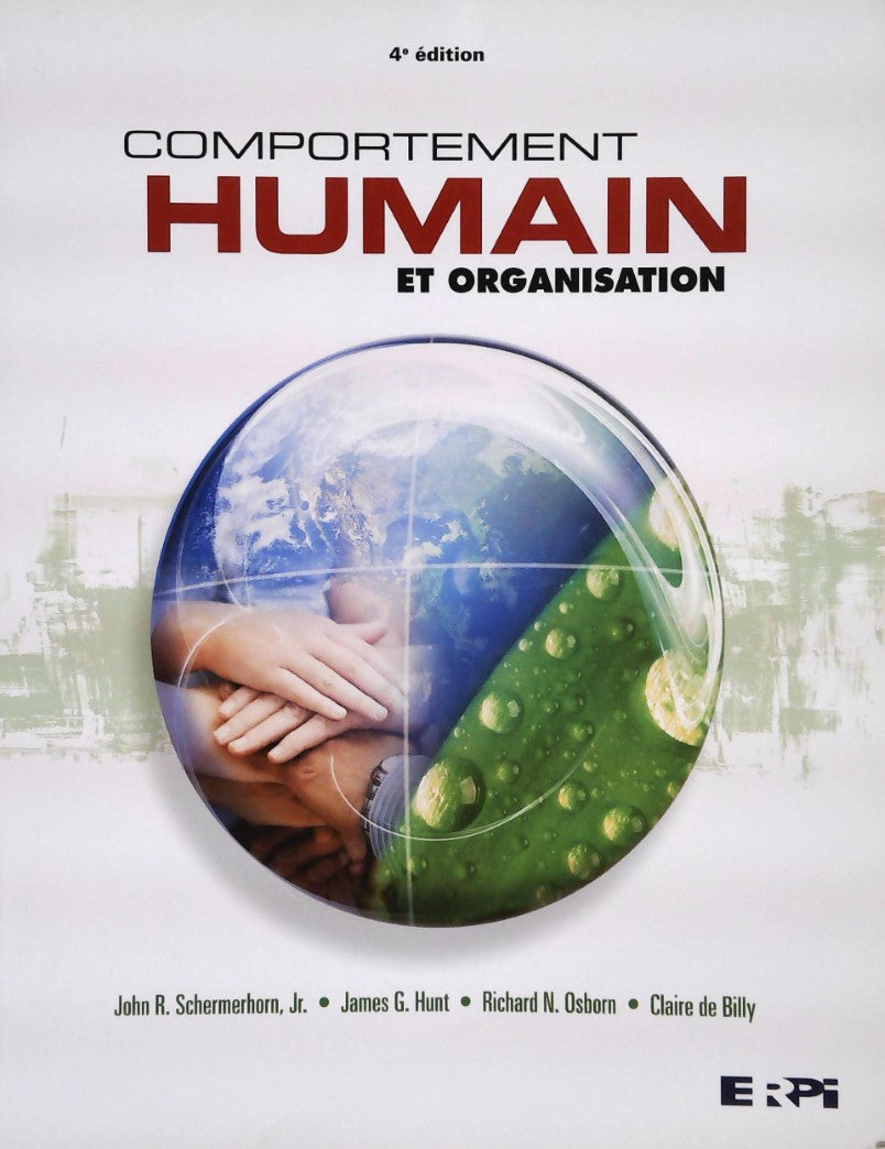 Livre Comportement humain et organisation (4e édition) - Collectif (Livre neuf) - ISBN 2761327098