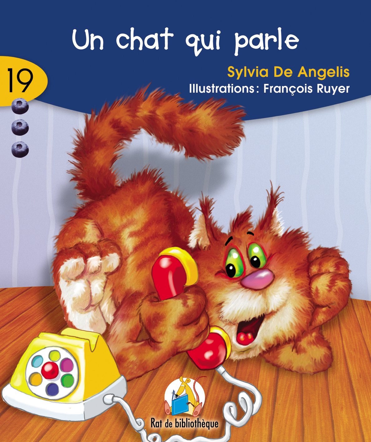 Livre Un chat qui parle - Sylvia De Angelis (Livre d'occasion)