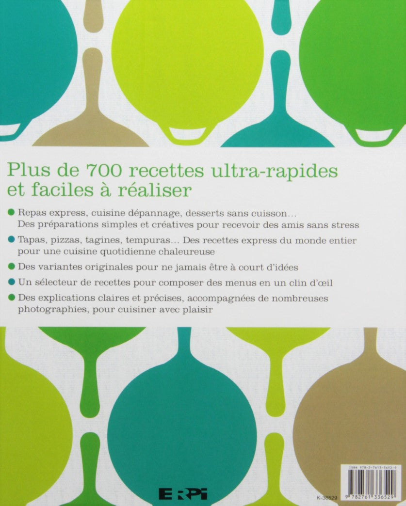 Livre Cuisine express 700 recettes préparées en 30 minutes ou moins - Collectif (Livre d'occasion...