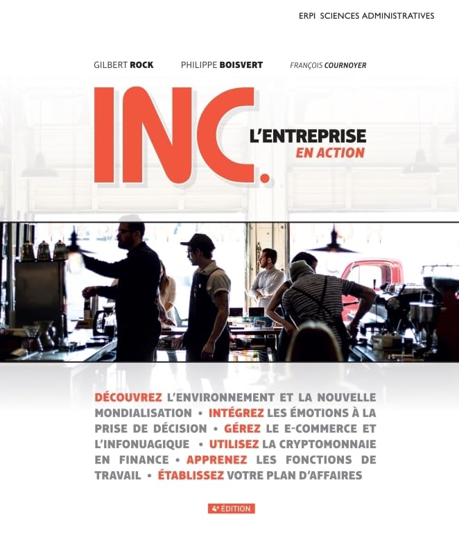 Livre Inc. : L'entreprise en action - Philippe Boisvert (Livre d'occasion) - ISBN 2761370295