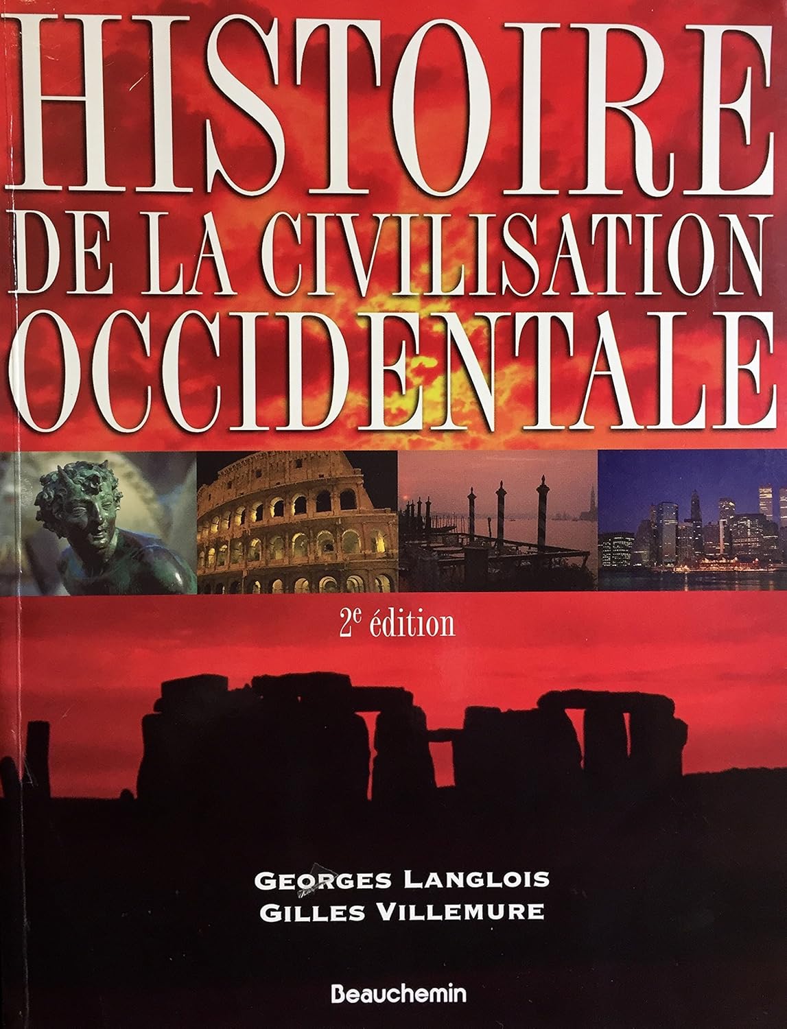 Livre Histoire de la civilisation occidentale (2e édition) - Georges Langlois (Livre d'occasion) ...