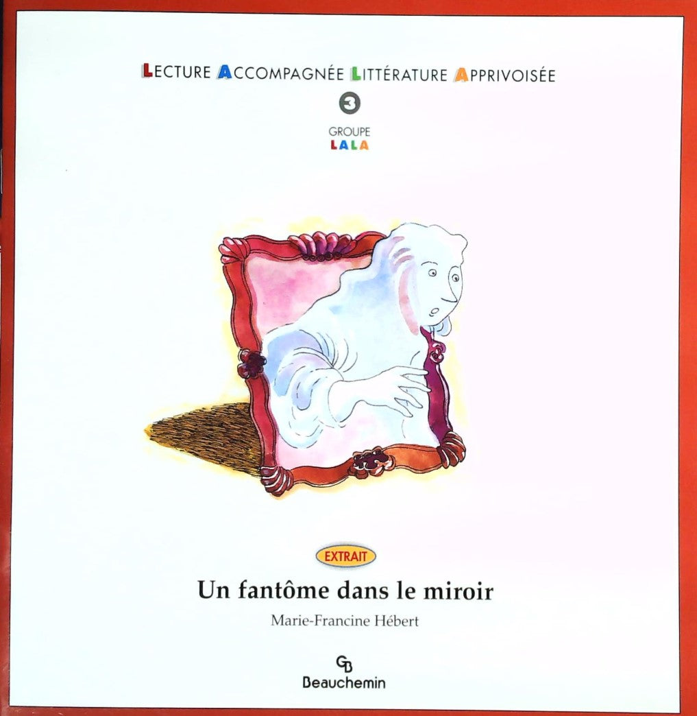 Livre Un fantôme dans le miroir - Marie-Francine Hébert (Livre d'occasion)