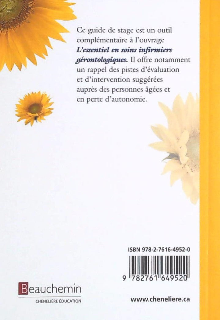 Livre L'essentiel en soins infirmiers gérontologiques : Guide de stage - Carol A. Miller (Livre n...