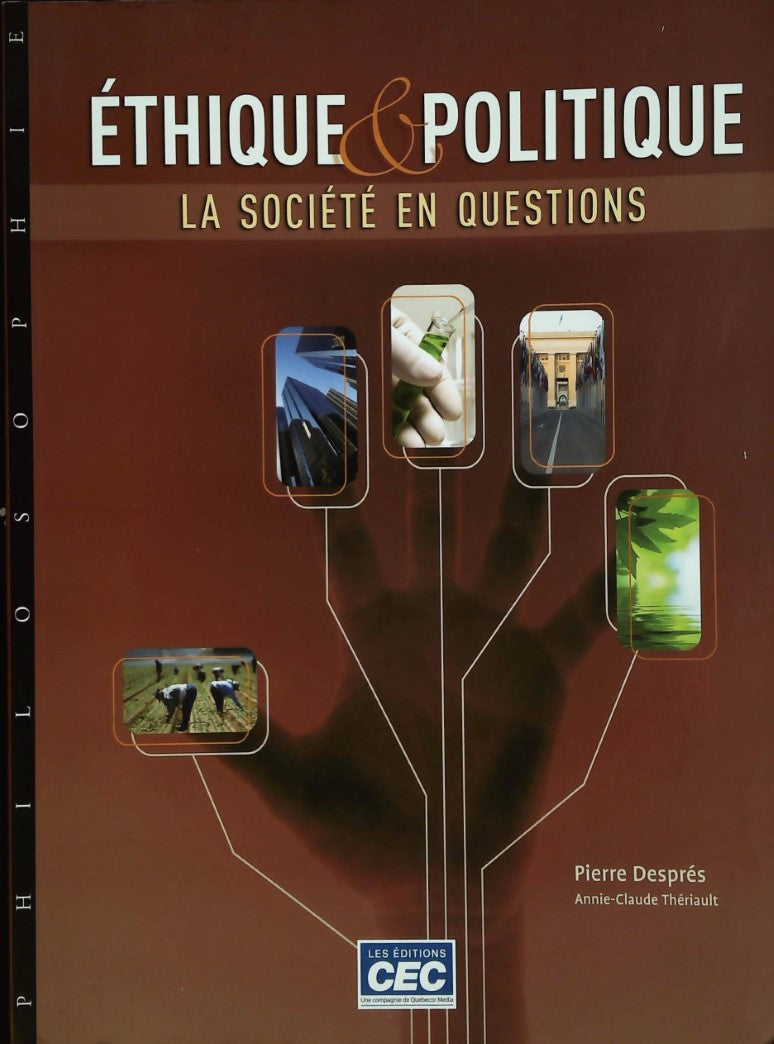 Livre Éthique & Politique, les société en questions - Pierre Després (Livre d'occasion) - ISBN 27...