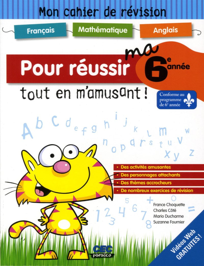 Livre Pour réussir ma 1re année tout en m'amusant! - Collectif (Livre d'occasion)