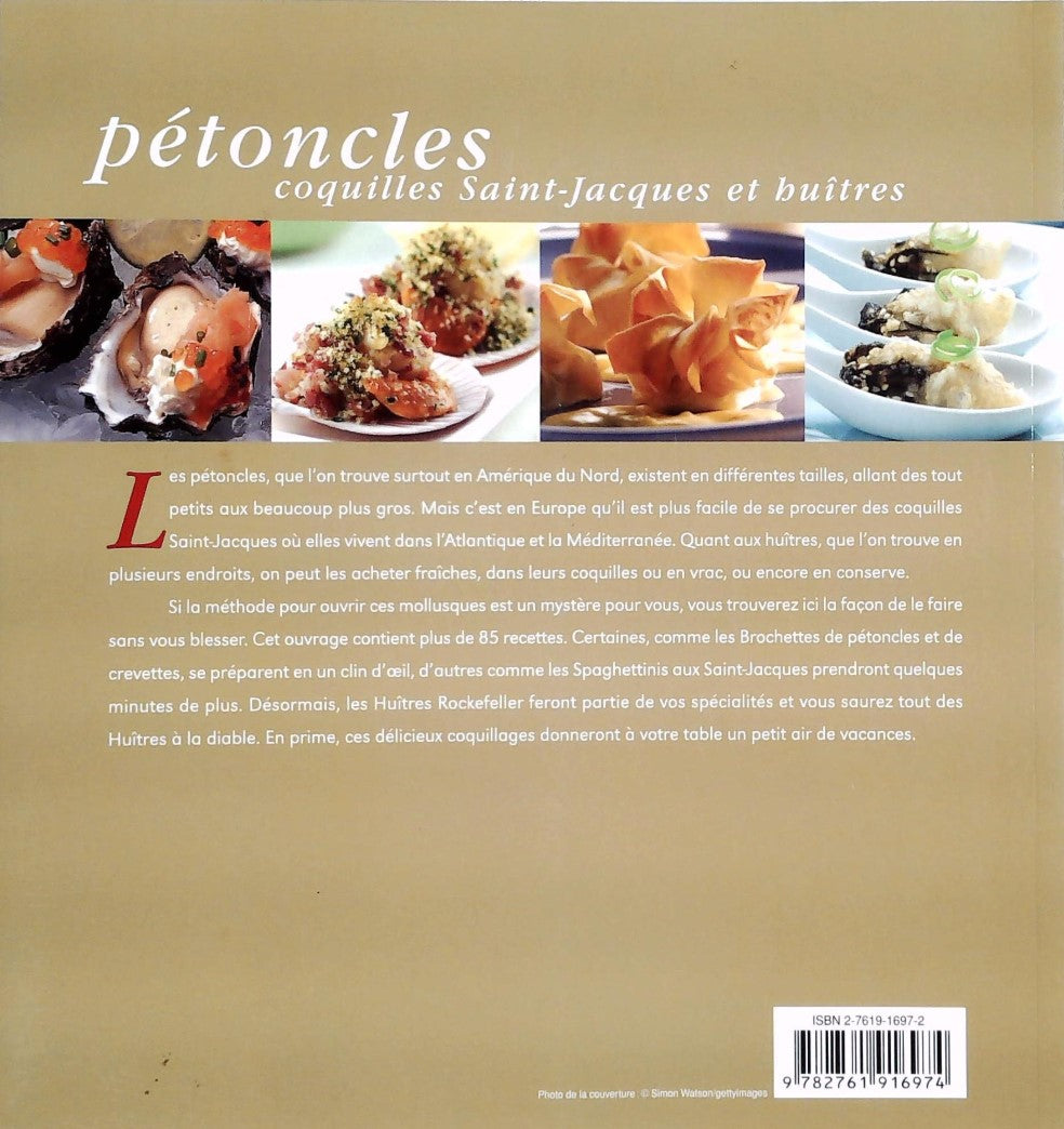 Livre Pétoncles, coquille Saint-Jacques et huître - Collectif (Livre d'occasion) - ISBN 2761916972