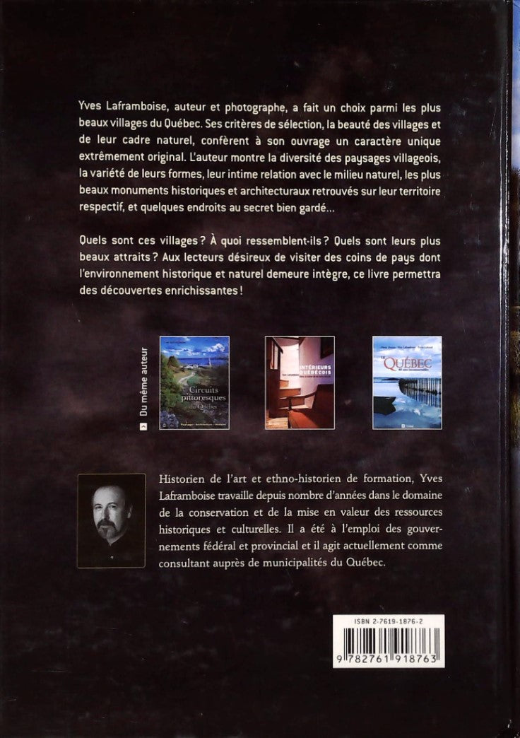 Livre Villages pittoresques du Québec - Yves Laframboise (Livre d'occasion) - ISBN 2761918762