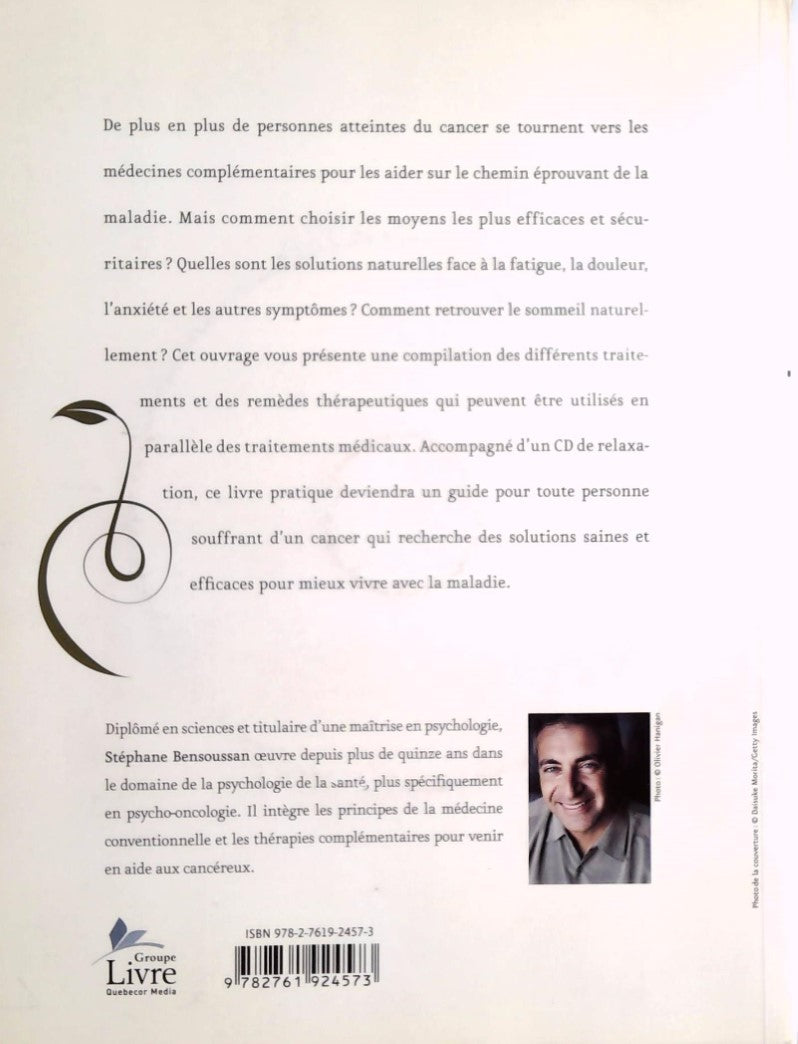Livre Mieux vivre avec le Cancer CD inclus - Stéphane Bensoussan (Livre d'occasion) - ISBN 276192...