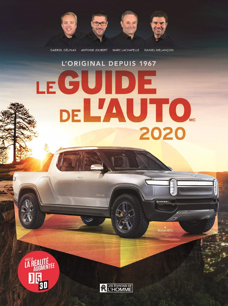 Livre Le Guide de l'Auto 2020 (Gabriel Gélinas, Antoine Joubert, Marc Lachapelle) (Livre...