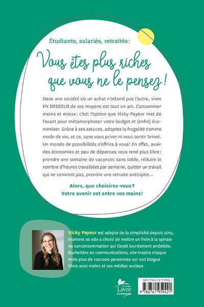 Faire plus avec moins : Redécouvrir l'abondance grâce à la frugalité (Vicky Payeur)