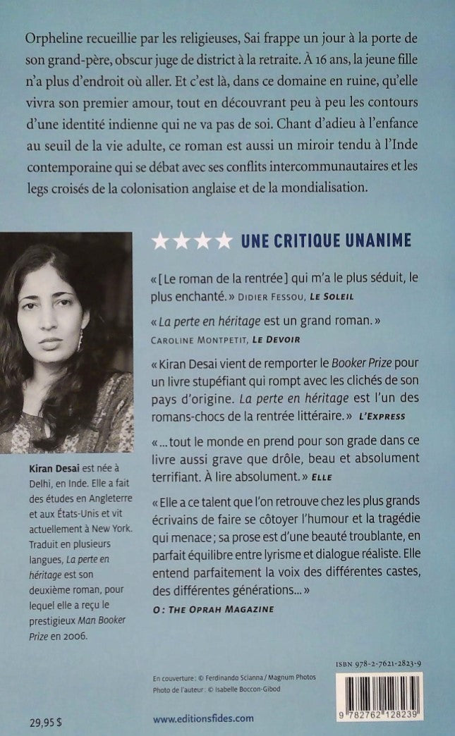 Livre La perte en héritage - Kiren Desau (Livre d'occasion) - ISBN 2762128234