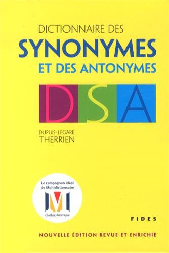 Livre Dictionnaire des synonymes et des antonymes DSA - Collectif (Livre neuf) - ISBN 276213482X
