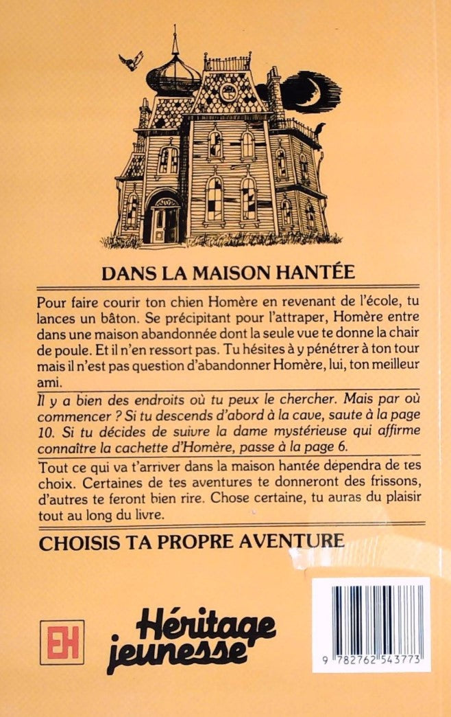 Livre La maison hantée (Livre d'occasion) - ISBN 2762543770