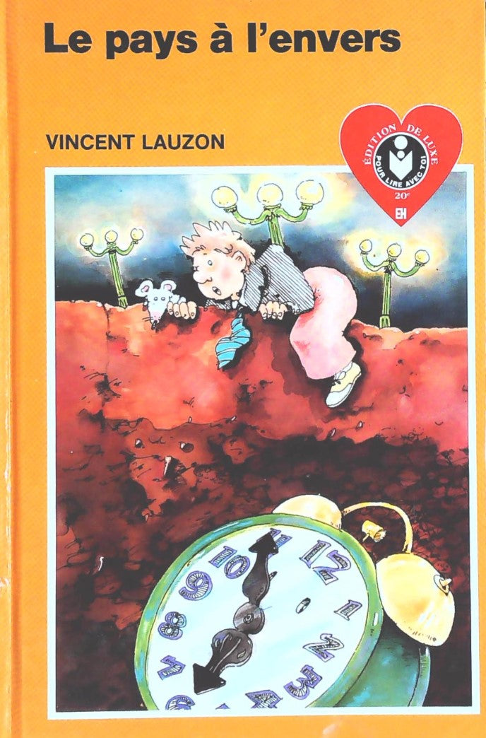 Livre Pour lire avec toi : Le pays à l'envers (Vincent Lauzon) (Livre d'occasion) - ISBN 2762544793