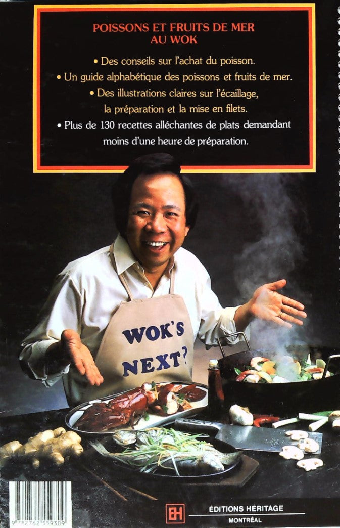 Livre Poissons et fruits de mer au wok - Stephen Yan (Livre d'occasion) - ISBN 2762559308