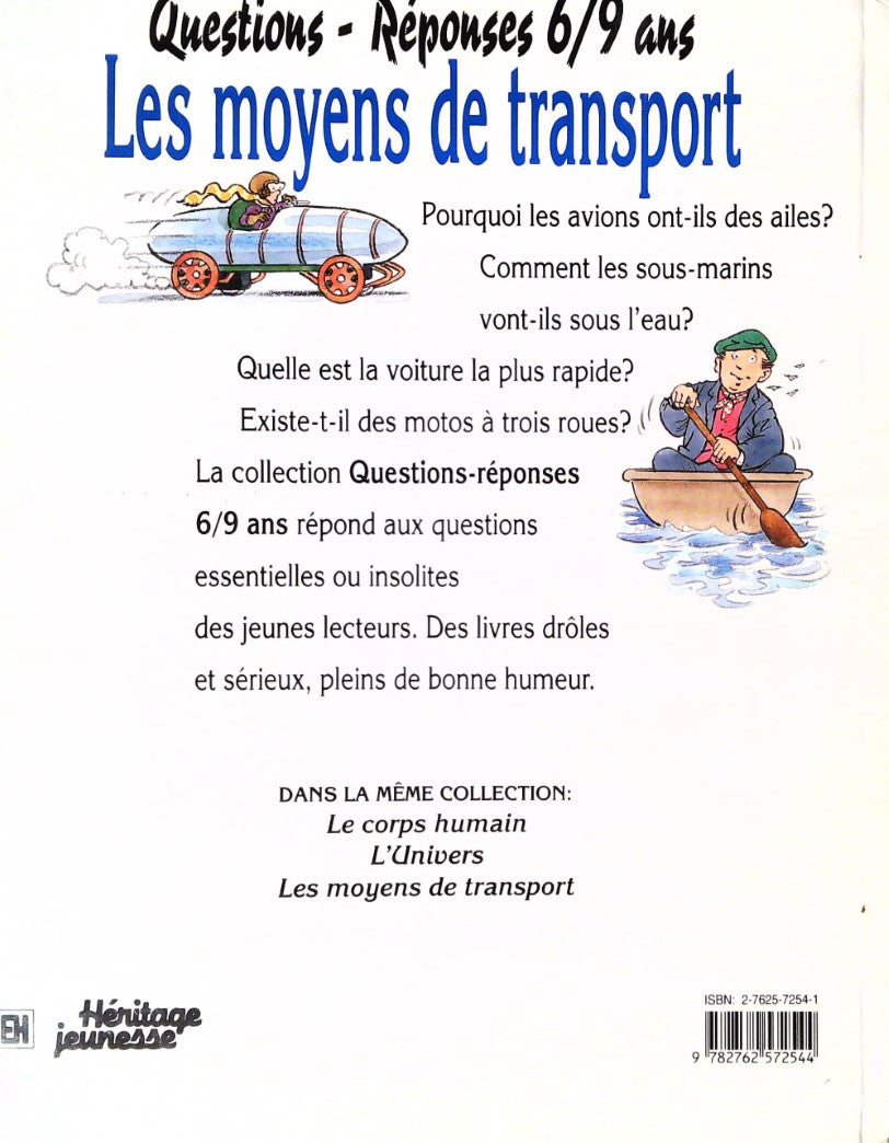 Livre Les moyens de transport - Collectif (Livre d'occasion) - ISBN 2762572541